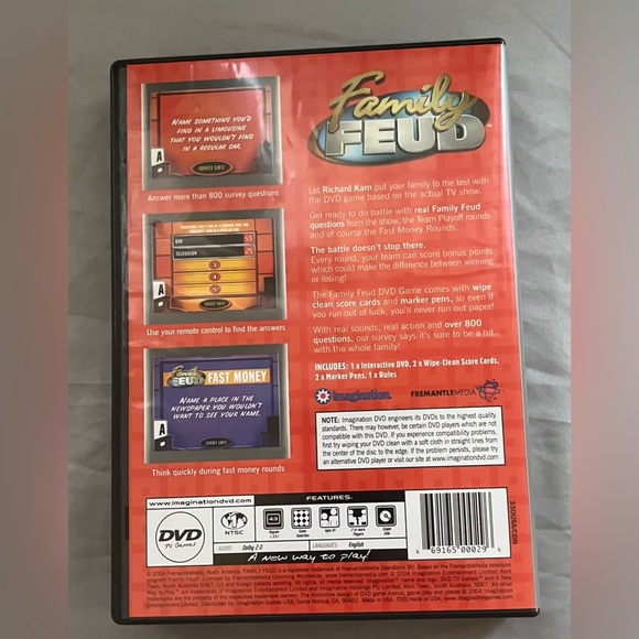 Family Fued 2005 Survey Says DVD‎ Interactive Game - Picture 2 of 3